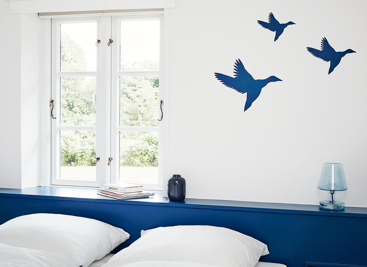 Schlafzimmer in der Ferienwohnung Erdgeschoss